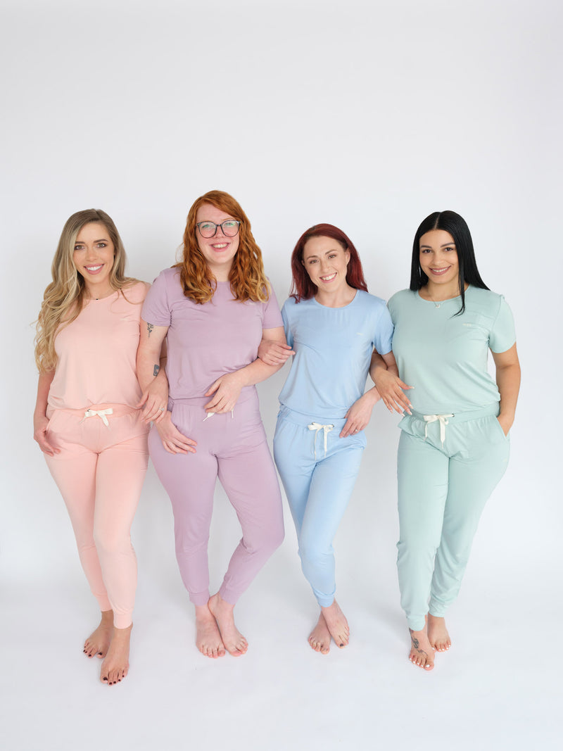 Women’s Bamboo Jogger Pajamas Set Maya